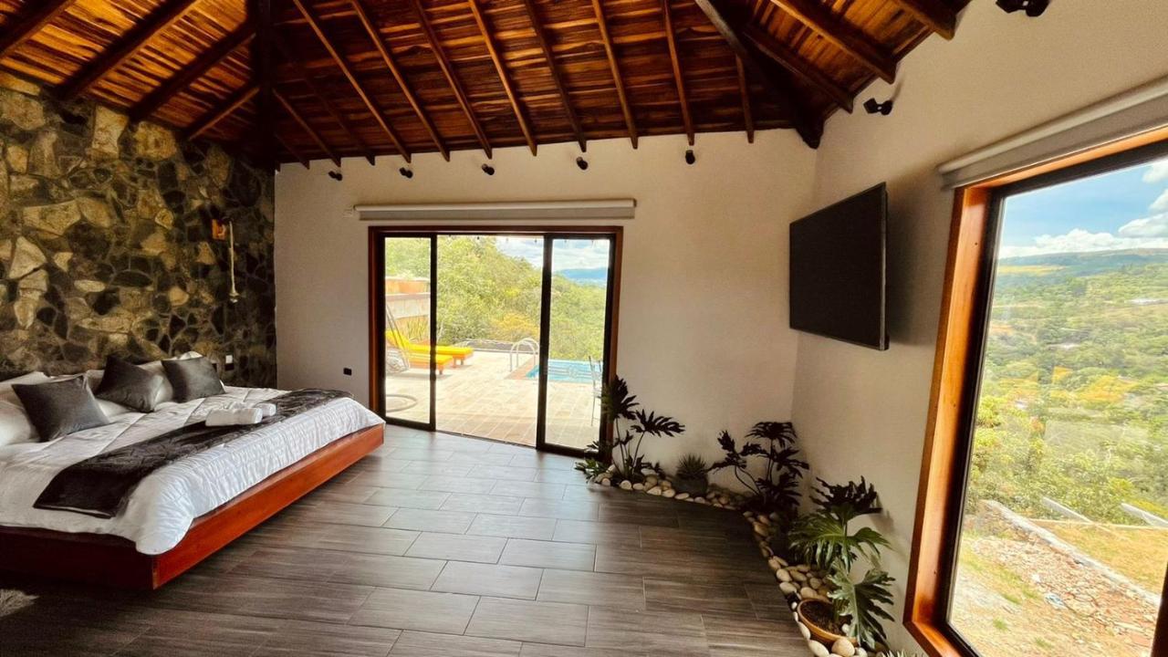Hotel Campestre Palmas Del Zamorano San Gil Exteriör bild
