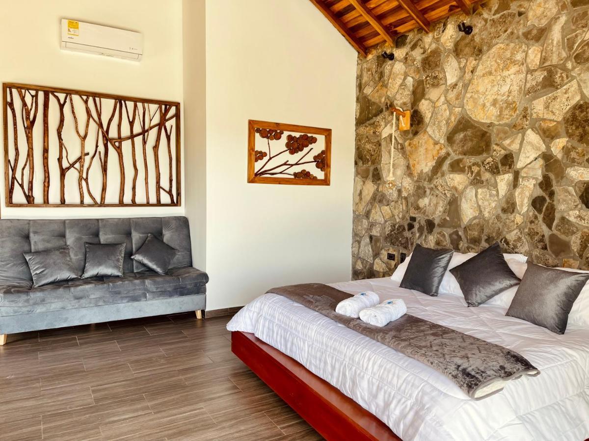 Hotel Campestre Palmas Del Zamorano San Gil Exteriör bild