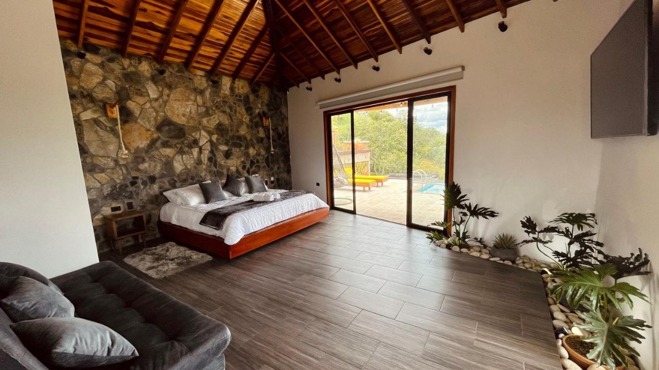 Hotel Campestre Palmas Del Zamorano San Gil Exteriör bild