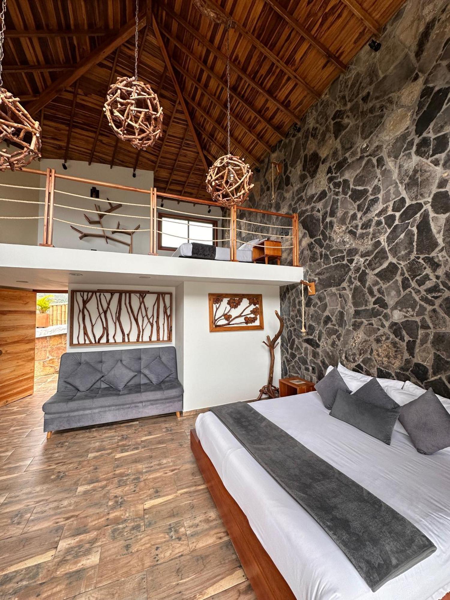 Hotel Campestre Palmas Del Zamorano San Gil Exteriör bild